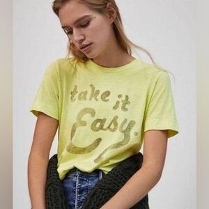 Take it Easy Tee by Sol Angeles. Size Large